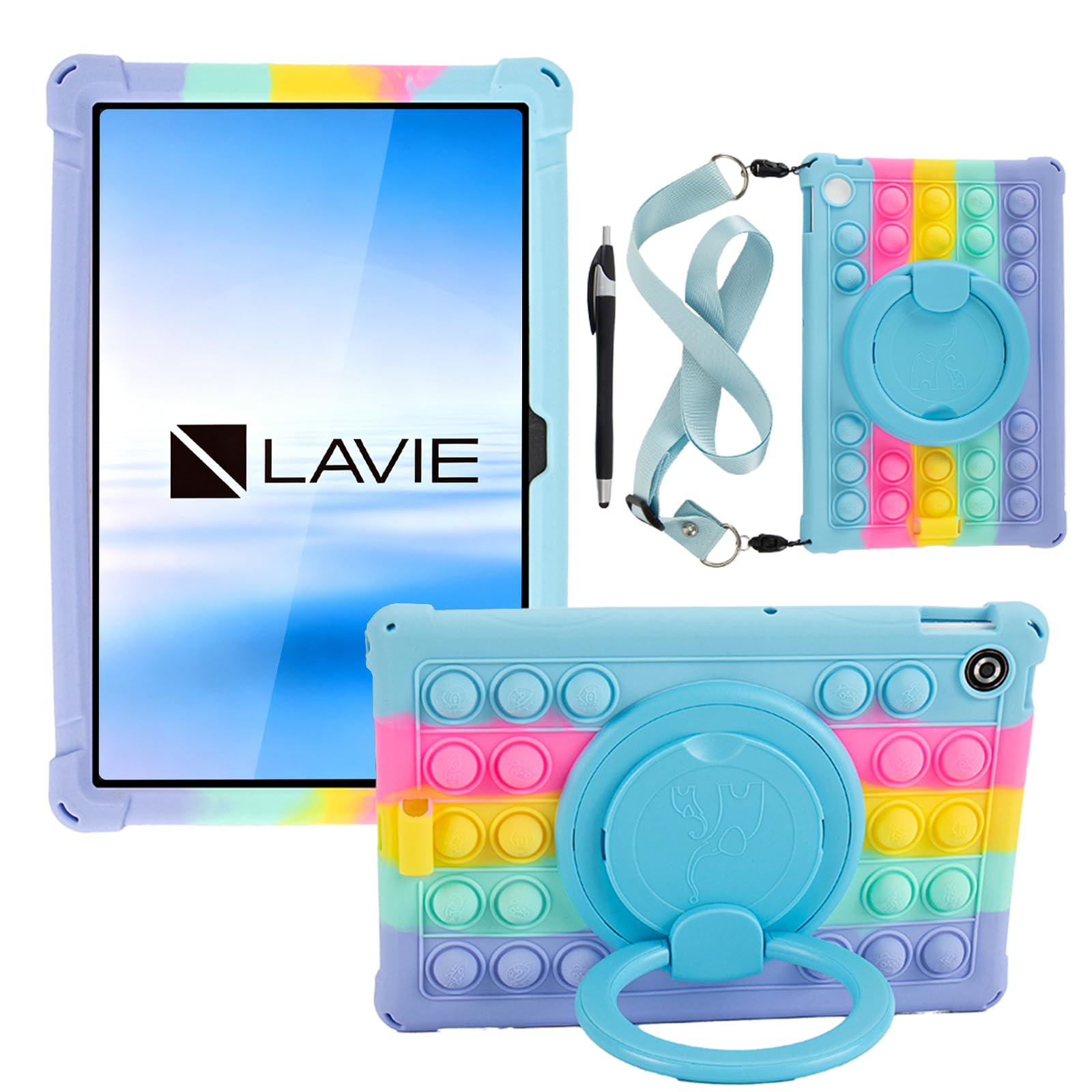 Amazon.co.jp: Aokil 対応For NEC PC-T1055KAS LAVIE Tab T10 回転
